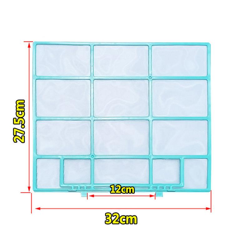 32x27.5cm Filter Mesh For Midea Air Conditioner Replacement 1/1.5/2 HP Wall-Mounted Indoor Units - Air Conditioner Parts by buy2fix | Online Shopping UK | buy2fix
