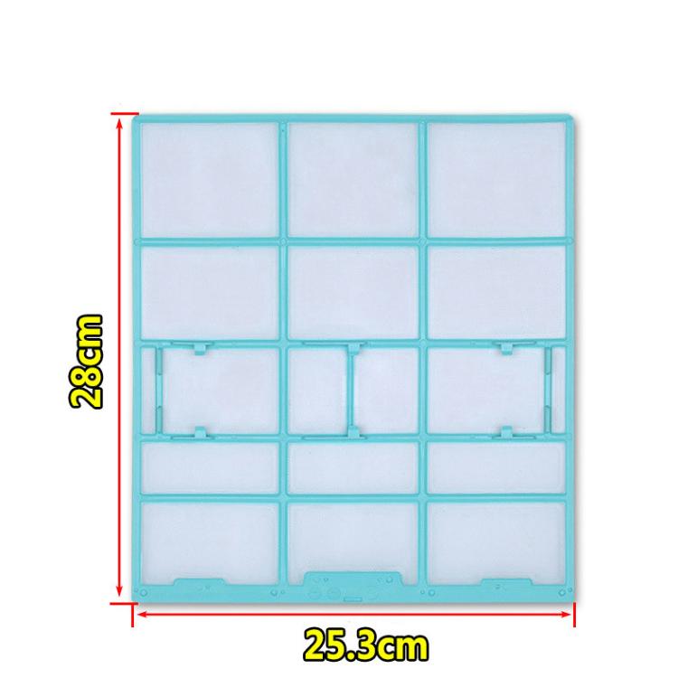 25.3x28cm Filter Mesh For Midea Air Conditioner Replacement 1/1.5/2 HP Wall-Mounted Indoor Units - Air Conditioner Parts by buy2fix | Online Shopping UK | buy2fix
