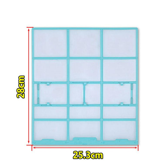 25.3x28cm Filter Mesh For Midea Air Conditioner Replacement 1/1.5/2 HP Wall-Mounted Indoor Units - Air Conditioner Parts by buy2fix | Online Shopping UK | buy2fix