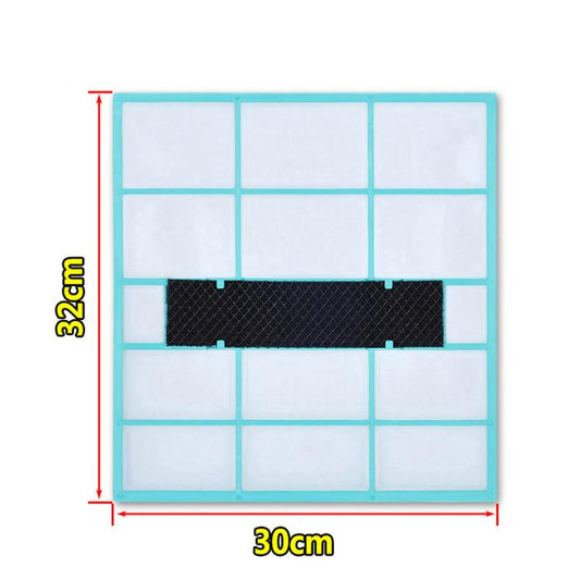 30x32cm Filter Mesh For Midea Air Conditioner Replacement 1/1.5/2 HP Wall-Mounted Indoor Units - Air Conditioner Parts by buy2fix | Online Shopping UK | buy2fix