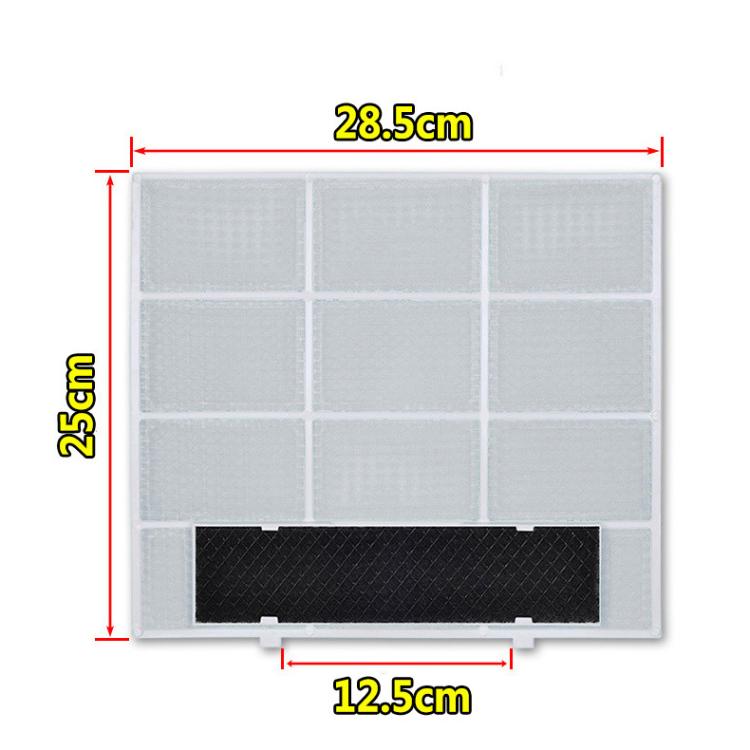 28.5x25cm Filter Mesh For Midea Air Conditioner Replacement 1/1.5/2 HP Wall-Mounted Indoor Units - Air Conditioner Parts by buy2fix | Online Shopping UK | buy2fix