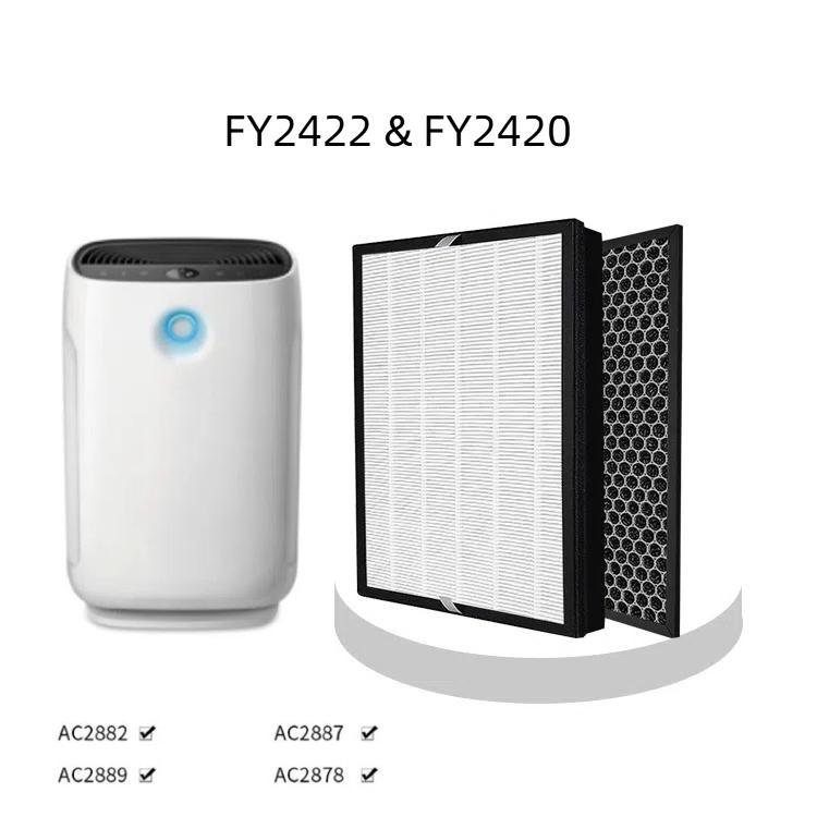 FY2422 Replacement Air Filter For Philips Air Purifier Models AC2422, AC2420, AC2882, AC2878, AC2887, AC3822 - Air Purifiers Parts by buy2fix | Online Shopping UK | buy2fix