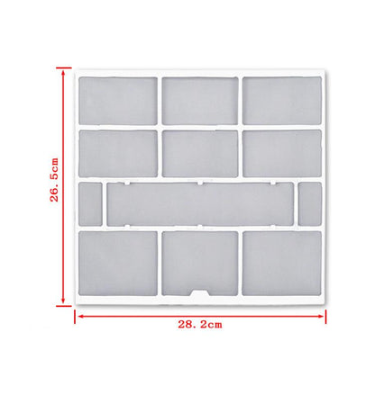 28.2 x 26.5cm  Air Conditioner Flter For GREE 1P/ 2P Various Models Home Appliance Parts - Air Conditioner Parts by buy2fix | Online Shopping UK | buy2fix