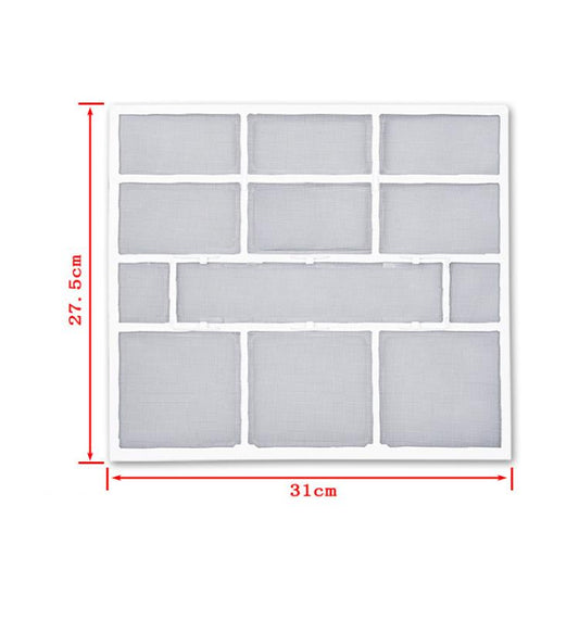 31 x 27.5cm  Air Conditioner Flter For GREE 1P/ 2P Various Models Home Appliance Parts - Air Conditioner Parts by buy2fix | Online Shopping UK | buy2fix