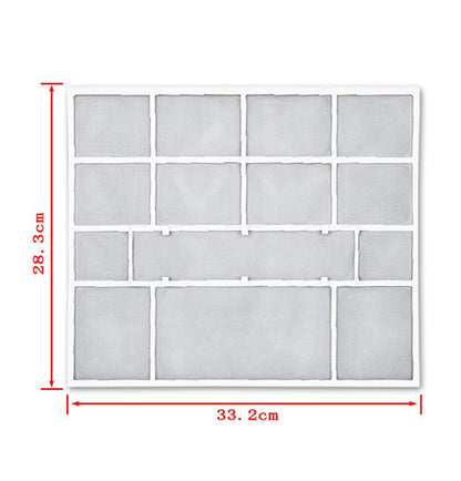 33.2 x 28.3cm  Air Conditioner Flter For GREE 1P/ 2P Various Models Home Appliance Parts - Air Conditioner Parts by buy2fix | Online Shopping UK | buy2fix