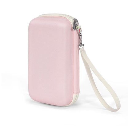 Cwatcun D204 Small Convenient Microslice Storage Bag Compact Digital Camera Waterproof Hard Case(Pink) - Protective Case by Cwatcun | Online Shopping UK | buy2fix