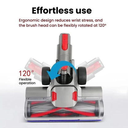 For Dyson V7/V8/V10/V11 Vacuums High-Torque Motorized Carpet Brush Head with 6 Green LEDs - For Dyson Accessories by buy2fix | Online Shopping UK | buy2fix