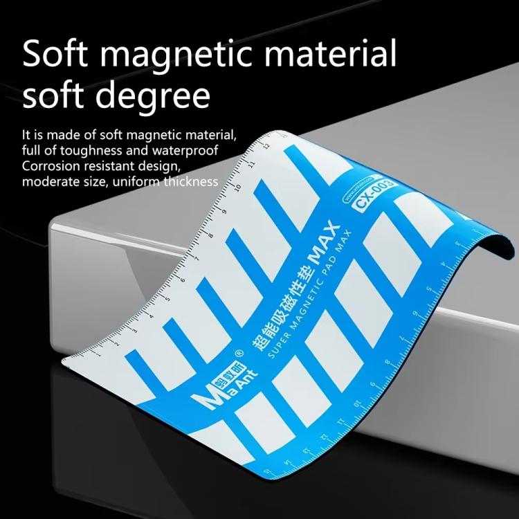 MaAnt XC-003 Magnetic Absorption Screw Pad High Temperature Soft Magnetic Adsorption Screw Parts Storage - Magnetic Screws Mat by MaAnt | Online Shopping UK | buy2fix
