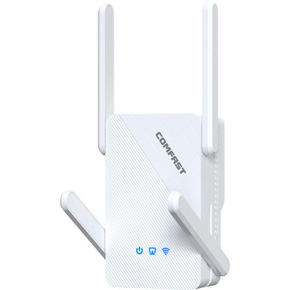 COMFAST CF-XR185 V2 AX3000 WiFi 6 Extender Dual Band Gigabit Wireless Repeater UK Plug - Broadband Amplifiers by COMFAST | Online Shopping UK | buy2fix