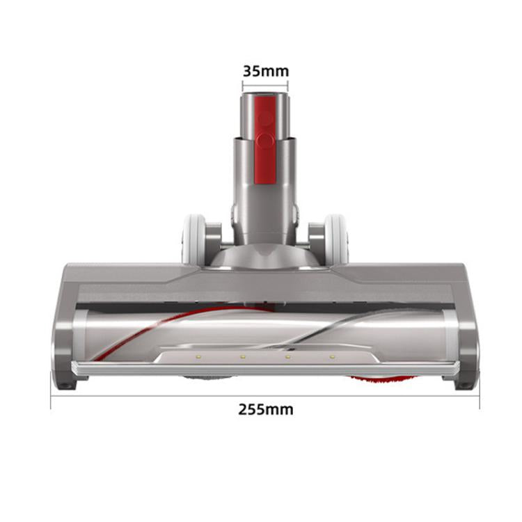 For Dyson V7 V8 V10 V11 V15 Carbon Fiber Direct Drive Cleaner Head With LED Light - For Dyson Accessories by buy2fix | Online Shopping UK | buy2fix