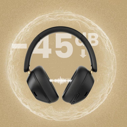 OneOdio Focus A5 ANC Active Noise Reduction Headset Wireless Bluetooth Gaming Sports Headset(Black) - Bluetooth Earphone by OneOdio | Online Shopping UK | buy2fix