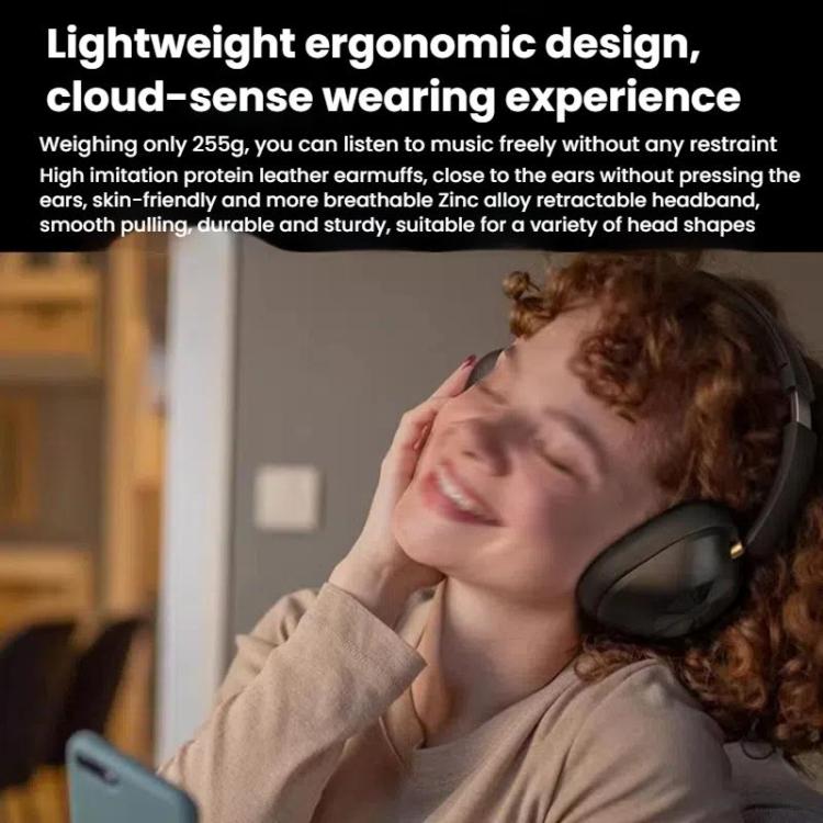 OneOdio Focus A5 ANC Active Noise Reduction Headset Wireless Bluetooth Gaming Sports Headset(White) - Bluetooth Earphone by OneOdio | Online Shopping UK | buy2fix