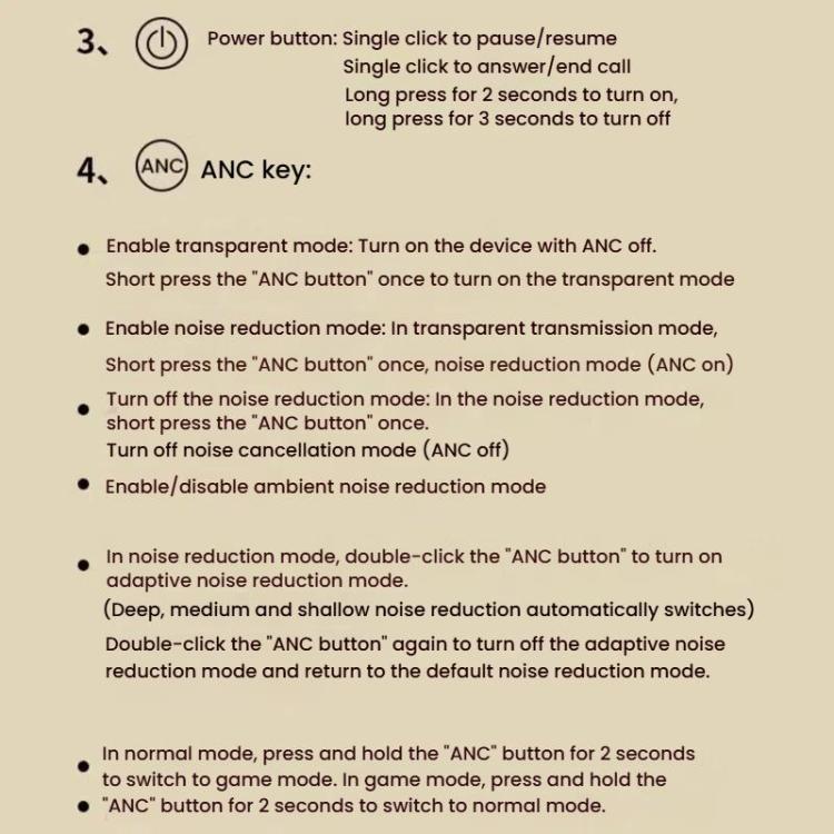 OneOdio Focus A5 ANC Active Noise Reduction Headset Wireless Bluetooth Gaming Sports Headset(Black) - Bluetooth Earphone by OneOdio | Online Shopping UK | buy2fix