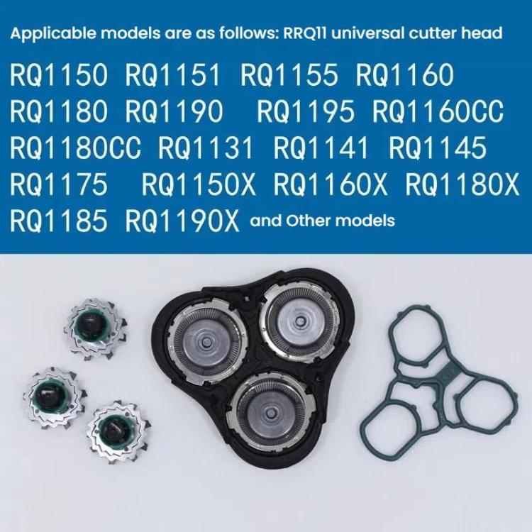 2pcs Shaver RQ11 Head Holder for Philips RQ1160X / RQ1150 / RQ1131 / RQ1180 - Shavers Parts by buy2fix | Online Shopping UK | buy2fix