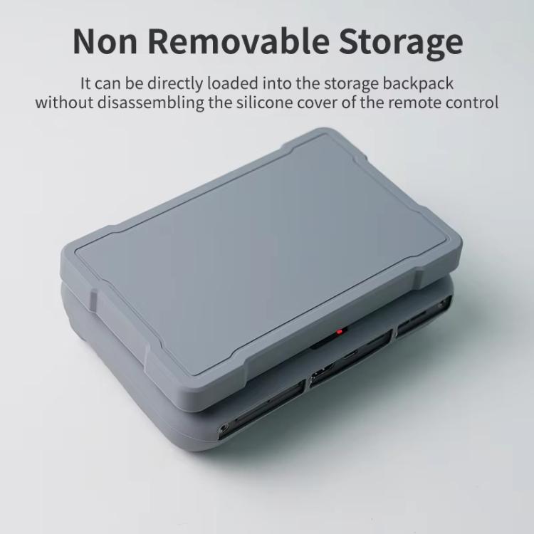 For DJI RC Pro 2 Remote Control Silicone Case Screen and Body Protective Cover(Gray) - Others by buy2fix | Online Shopping UK | buy2fix
