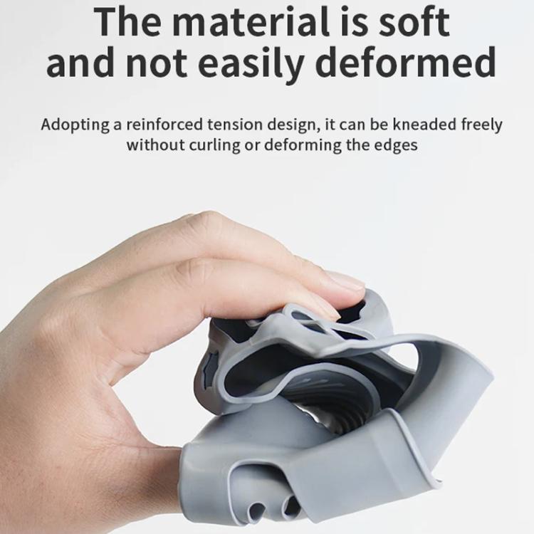 For DJI RC Pro 2 Remote Control Silicone Case Screen and Body Protective Cover(Gray) - Others by buy2fix | Online Shopping UK | buy2fix