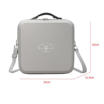 For DJI Mavic 4 Pro Fly More Combo / Creator Combo Carrying Case Durable PU Crossbody Shoulder Bag(Black) - Backpacks & Bags by buy2fix | Online Shopping UK | buy2fix