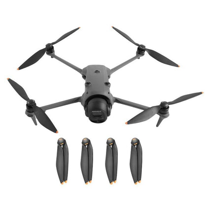 For DJI Mavic 4 Pro Drone RCSTQ Low-Noise Quick-Release Propellers Replacement Blades(Black Orange) - DIY Propeller by RCSTQ | Online Shopping UK | buy2fix