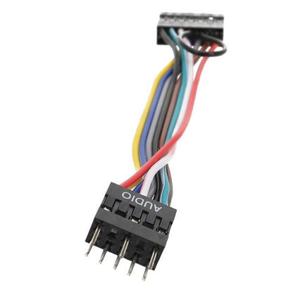 For Lenovo Motherboards In ATX Chassis Front 13 Holes To 9 Pin Cable, Length: 10cm - Others by buy2fix | Online Shopping UK | buy2fix