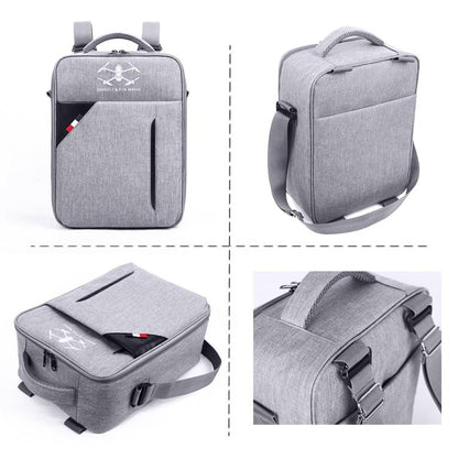 For DJI Mavic 4 Pro / RC 2 Backpack Shoulder Bag EVA Carrying Case(Gray) - Backpacks & Bags by buy2fix | Online Shopping UK | buy2fix