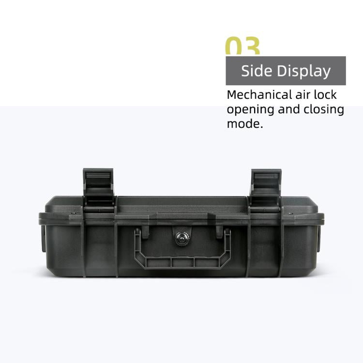 For DJI Mavic 4 Pro Fly More Combo RC 2 Explosion-Proof Box EVA Shockproof Storage Case With Shoulder Strap(Black) - Backpacks & Bags by buy2fix | Online Shopping UK | buy2fix