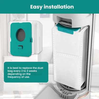 2pcs /Pack Dust Bag For Samsung BESPOKE VS20 Series Vacuum Cleaner Replacement(White) - For Samsung Accessories by buy2fix | Online Shopping UK | buy2fix