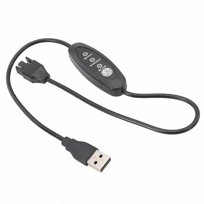 50cm USB To Small 4 Pin Booster Cable Adjustable Speed USB To 12V Case Fan Cable - USB Cable by buy2fix | Online Shopping UK | buy2fix