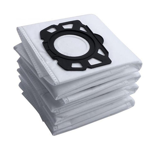 4pcs /Pack Dust Bag For Karcher WD4 / WD5 / WD6 / MV4 / MV5 / MV6 Vacuum Cleaner Replacement(White) - For Karcher Accessories by buy2fix | Online Shopping UK | buy2fix