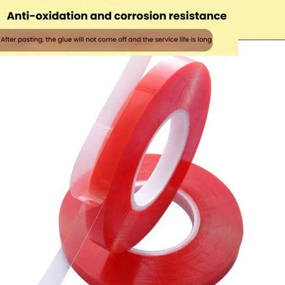 5rolls 0.2mm Thick Acrylic Polyester PET Double Sided Adhesive Tape, 10m/roll, Width: 3mm - Adhesive Sticker by buy2fix | Online Shopping UK | buy2fix