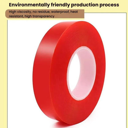 5rolls 0.2mm Thick Acrylic Polyester PET Double Sided Adhesive Tape, 10m/roll, Width: 4mm - Adhesive Sticker by buy2fix | Online Shopping UK | buy2fix