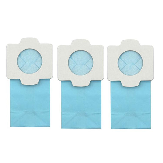 3pcs /Pack Dust Bags for Makita CL102/CL104/CL107/CL182 Vacuum Cleaners(Blue) - Other Accessories by buy2fix | Online Shopping UK | buy2fix