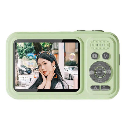 KACHI K7 2.4 Inch CCD Digital Cameras Vintage SLR Cameras(Green) - Video Cameras by KACHI | Online Shopping UK | buy2fix