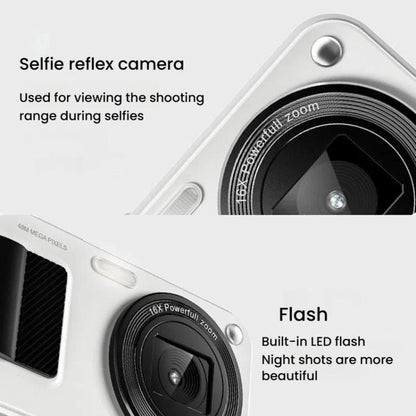 KACHI K7 2.4 Inch CCD Digital Cameras Vintage SLR Cameras(Green) - Video Cameras by KACHI | Online Shopping UK | buy2fix
