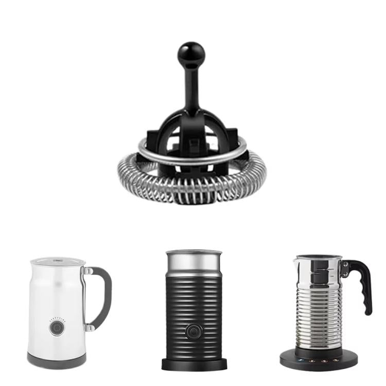 For Nespresso Aeroccino 3 / Aeroccino 4 Milk Frother Attachment Replacement for Hot/Cold Foam Quick Frothing(Black) - Coffee Machine Parts by buy2fix | Online Shopping UK | buy2fix