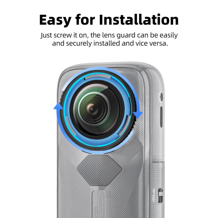 For Insta360 X5 Camera aMagisn Lens Guard Protector Detachable Anti-Scratch Glass Cover Standard Edition - Len Accessories by aMagisn | Online Shopping UK | buy2fix