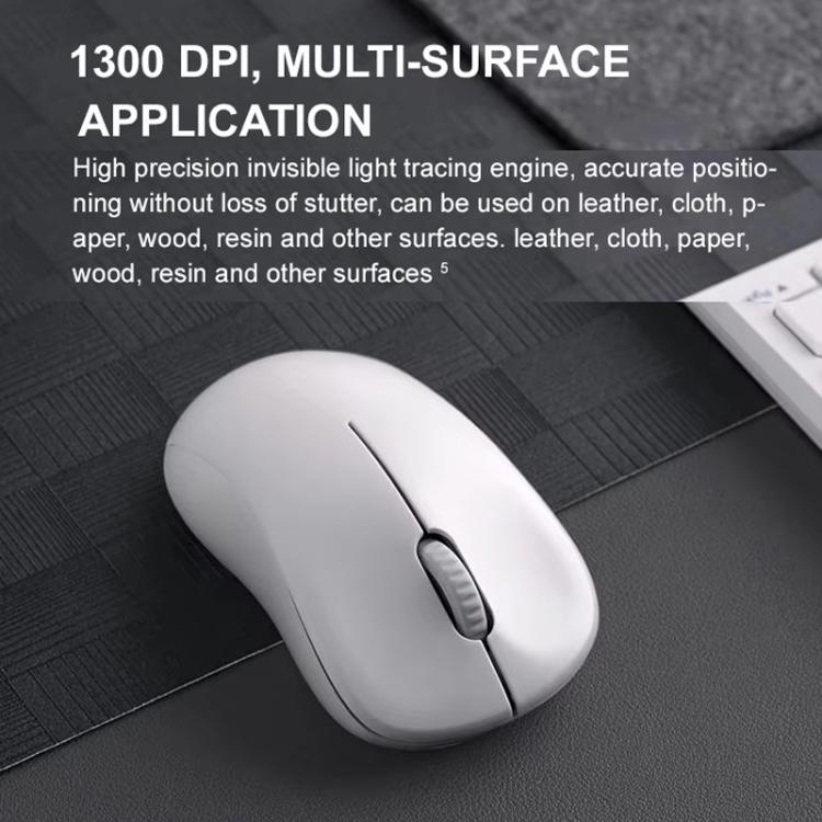 Rapoo 8000GT Bluetooth / 2.4G Wireless Keyboard Mice Set Laptop Tablet Cell Phone Keyboard And Mouse(White) - Wireless Keyboard by Rapoo | Online Shopping UK | buy2fix