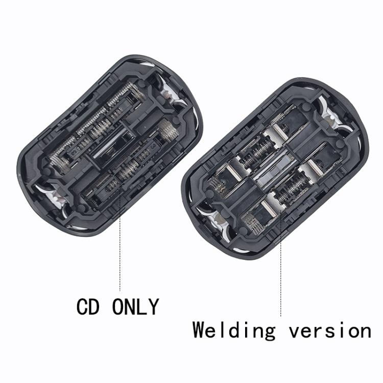 For Braun Series 3 Replacement Foil & Cutter 32B Precision Welded Stainless Steel Shaver Head(Black) - Shavers Parts by buy2fix | Online Shopping UK | buy2fix