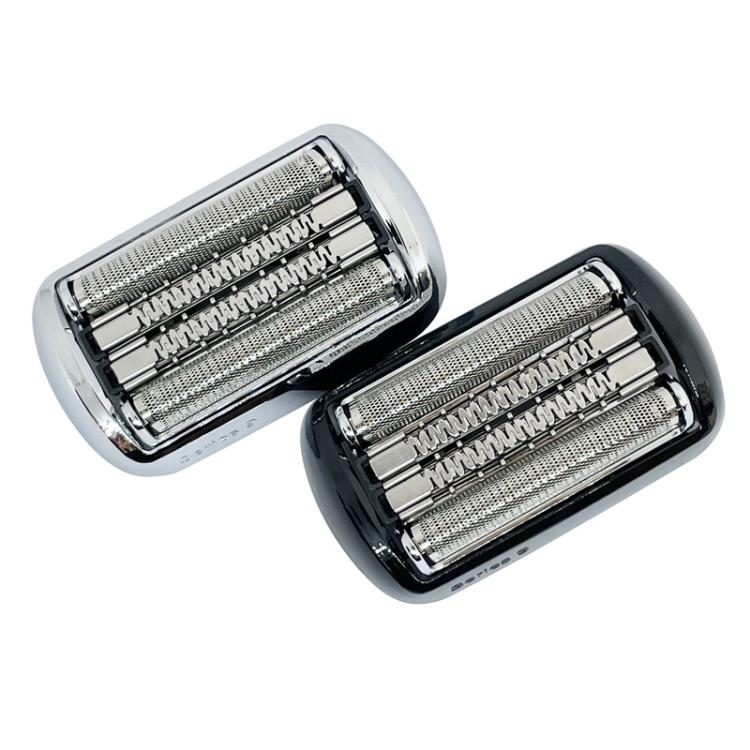 For Braun 9 Series 92B / 92S / 94m / 9090 / 9095 Razor Head Foil Assemblies(Silver) - Shavers Parts by buy2fix | Online Shopping UK | buy2fix