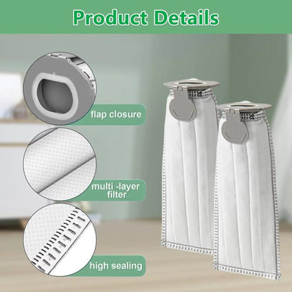 2pcs Dust Bag For Vorwerk Kobold FP7 / VK7 Sweeping Robot Accessories - For Vorwerk Accessories by buy2fix | Online Shopping UK | buy2fix