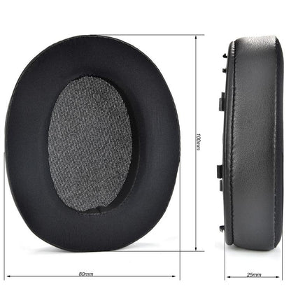 For Sony WH-XB910N 2pcs Headset Ice Cool Earmuffs Sponge Cover(Black) - Earmuff & Pad by buy2fix | Online Shopping UK | buy2fix
