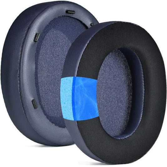 For Sony WH-XB910N  2pcs Headset Ice Cool Earmuffs Sponge Cover(Blue) - Earmuff & Pad by buy2fix | Online Shopping UK | buy2fix