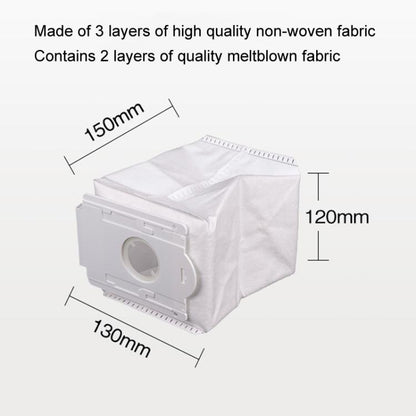 For Samsung VCA-ADB90 XAA 2pcs Vacuum Cleaner Accessories Nonwoven Dust Bag - For Samsung Accessories by buy2fix | Online Shopping UK | buy2fix