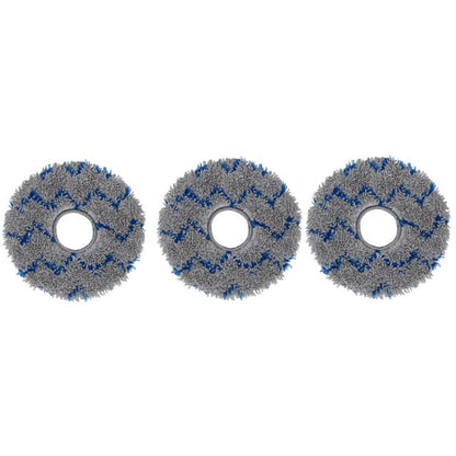 For ECOVACS Deebot T30 Pro / MAX Auto Sweeper Accessories, Spec: 3pcs Gray Wave Wipes - For ECOVACS Accessories by buy2fix | Online Shopping UK | buy2fix