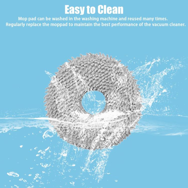 For ECOVACS Deebot T30 Pro / MAX Auto Sweeper Accessories, Spec: 3pcs Chenille Wipes - For ECOVACS Accessories by buy2fix | Online Shopping UK | buy2fix