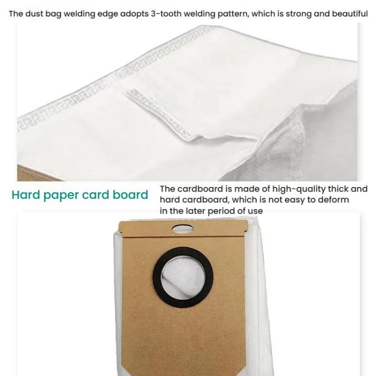 For Eufy L50 / L60 2pcs Dust Collecting Bags Nonwoven Filter Trash Bags - For Eufy Accessories by buy2fix | Online Shopping UK | buy2fix