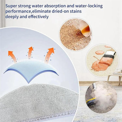 For Eufy L60 Sweeping Machine Accessories Mop(Light Gray) - For Eufy Accessories by buy2fix | Online Shopping UK | buy2fix