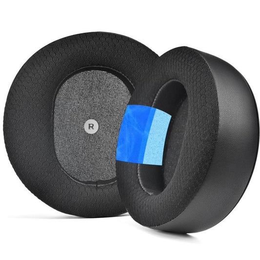 For Audeze Maxwell Headset 1pair Ear Cushion Covers Replacement Ear Pads(Football Net) - Earmuff & Pad by buy2fix | Online Shopping UK | buy2fix