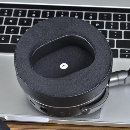 For Audeze Maxwell Headset 1pair Ear Cushion Covers Replacement Ear Pads(Football Net) - Earmuff & Pad by buy2fix | Online Shopping UK | buy2fix