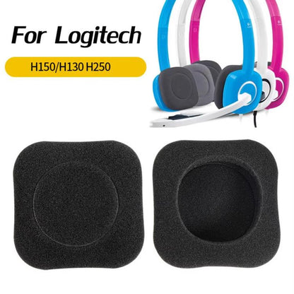 4pcs /Pack Foam Ear Pads For Logitech H150 / H130 / H250 Headphones(Black) - Earmuff & Pad by buy2fix | Online Shopping UK | buy2fix