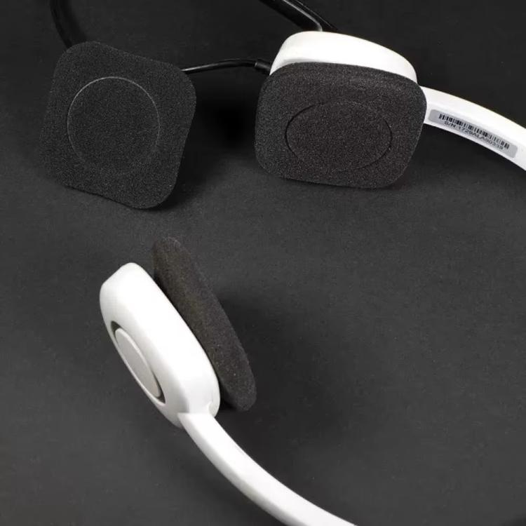 4pcs /Pack Foam Ear Pads For Logitech H150 / H130 / H250 Headphones(Gray) - Earmuff & Pad by buy2fix | Online Shopping UK | buy2fix